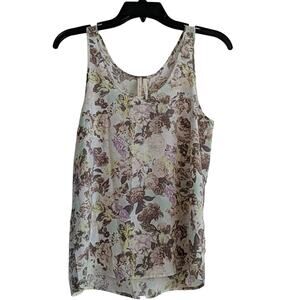 EUC Frenchi Floral Sleeveless Top, S